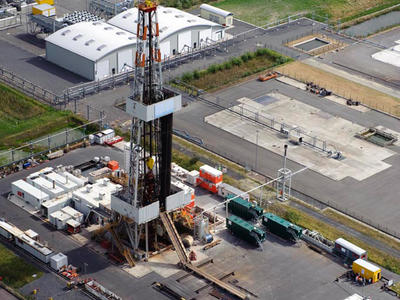 Drilling site Völkersen, Germany